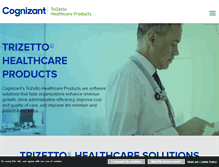 Tablet Screenshot of news.trizetto.com